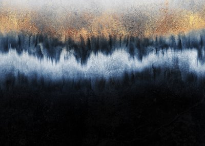 Goldener Horizont Abstrakt von Elisabeth Fredriksson
