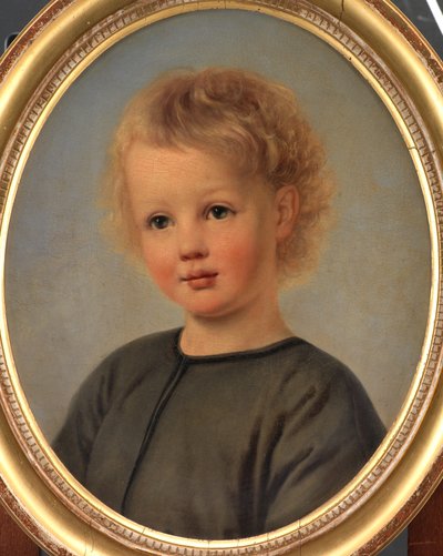 Porträt von Holger Aagaard Hammerich im Alter von 4 Jahren von Elisabeth Jerichau Baumann