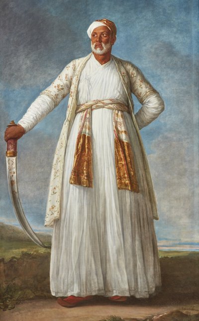 Porträt von Muhammad Dervish Khan von Élisabeth Louise Vigée Le Brun
