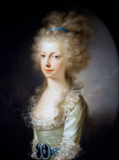 Porträt der Erzherzogin Maria Clementina von Österreich von Elisabeth Louise Vigee Lebrun