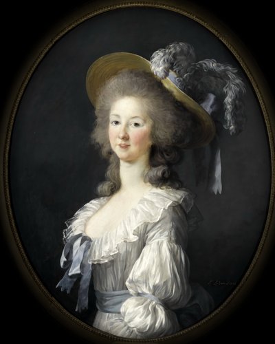 Porträt von Marie Louise von Savoyen, Prinzessin von Lamballe von Elisabeth Louise Vigee Lebrun