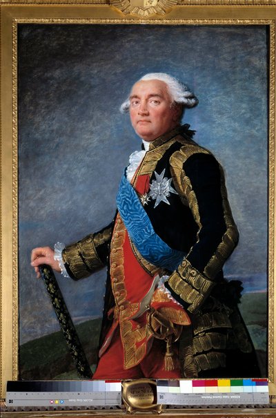 Porträt von Philippe Henri, Marquis de Segur (1724-1801) Marschall von Frankreich von Elisabeth Louise Vigee Lebrun