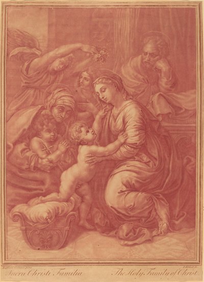 Die Heilige Familie Christi, frühes 18. Jahrhundert von Elisha Kirkall