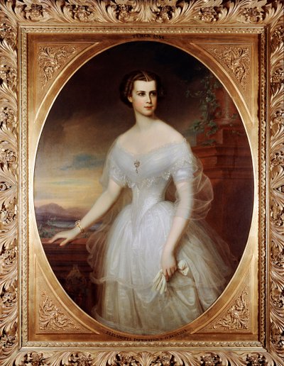 Elisabeth (Sissi), Kaiserin von Österreich 1854 von Eliza Turck