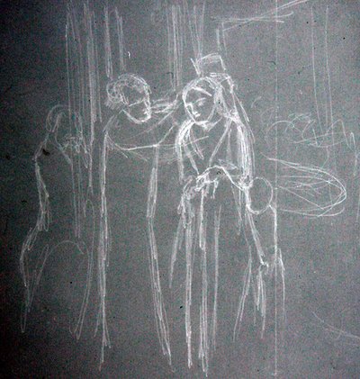 Bei der Modistin von Elizabeth Eleanor Siddal