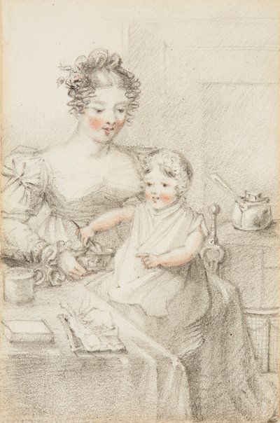 Königin Victoria als Kind von Elizabeth Keith née Lindsay Heathcote