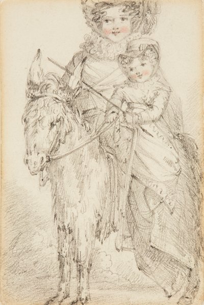 Königin Victoria als Kind von Elizabeth Keith née Lindsay Heathcote