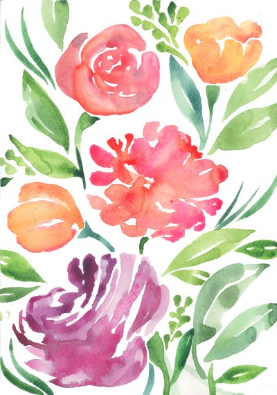 Wildblumen, 2018 von Elizabeth Rider