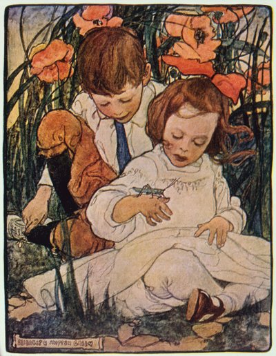 "Sie nennen mich Sinbad die Heuschrecke", sagte er zu den Kindern aus 