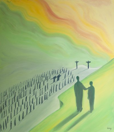 Durch das Meditieren über die Passion Christi werden wir ihm dankbar und mitfühlend gegenüber anderen von Elizabeth Wang