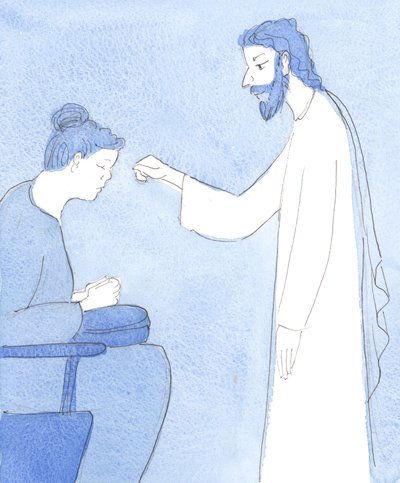 Christus segnet uns und gibt uns Frieden und Sicherheit von Elizabeth Wang