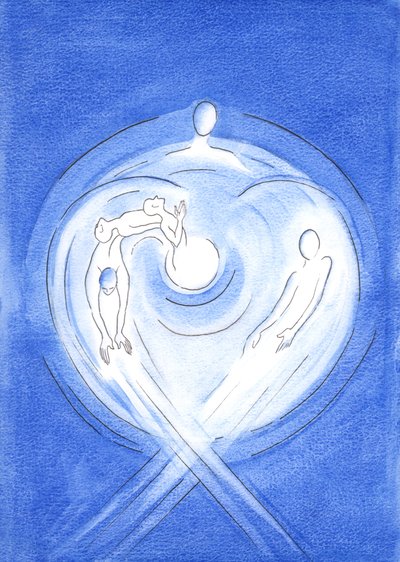 Von Ewigkeit her entspringt der Sohn Gottes, der von Maria geboren wurde, aus der glühenden Liebe des Herzens des Vaters, in der Kraft des Heiligen Geistes von Elizabeth Wang