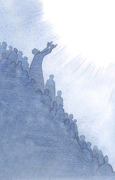 Es ist durch Jesus, der für uns bei der Heiligen Messe Fürsprache hält, dass unser Gebet im Geist zum Vater aufsteigt von Elizabeth Wang