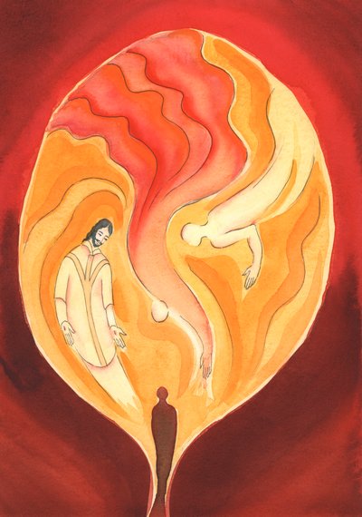 Jesus, unser Hohepriester, zieht uns durch den Heiligen Geist in die Liebe des Vaters von Elizabeth Wang