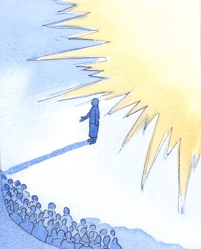 Wer sehr nahe bei Christus steht, wird von seiner Herrlichkeit 