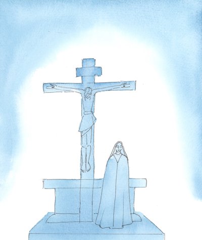 Unsere Liebe Frau der Schmerzen: Wahrlich, unsere gesegnete Dame litt schrecklich, als Jesus Christus, ihr geliebter Sohn, in Qualen am Kreuz starb von Elizabeth Wang