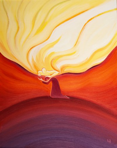 Unsere kleinsten Gebete werden von Gott, der wie ein Vater ist, der sein geliebtes Kind streichelt, willkommen geheißen, gehört und belohnt. von Elizabeth Wang