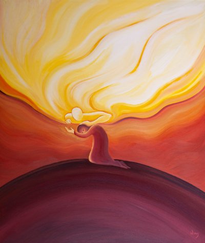 Unsere kleinsten Gebete werden von Gott, der wie ein Vater ist, der sein geliebtes Kind streichelt, willkommen geheißen, gehört und belohnt. von Elizabeth Wang