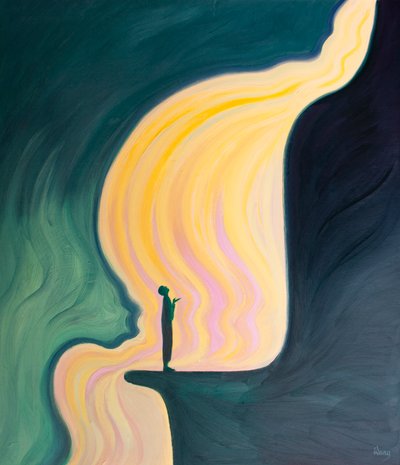 Der Vater gießt einen Wasserfall der Gnade über uns aus, wenn wir im Namen Christi beten von Elizabeth Wang