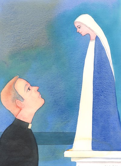 Jeder Priester kann sich vertrauensvoll an Unsere Liebe Frau wenden, da sie ein besonderes Interesse an seinen Hoffnungen, Freuden, Ängsten und Sorgen hat von Elizabeth Wang