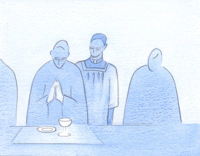 Wir können versuchen, gegenüber Christus so zu handeln, wie dieser Priester gegenüber seinem Bischof: aufmerksam und jederzeit bereit, zu dienen. von Elizabeth Wang