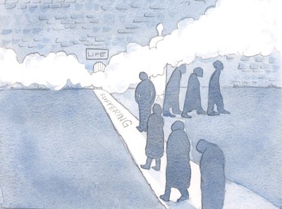Wir finden die kleine Tür zum Leben nur, wenn wir den Weg des Leidens gehen. von Elizabeth Wang