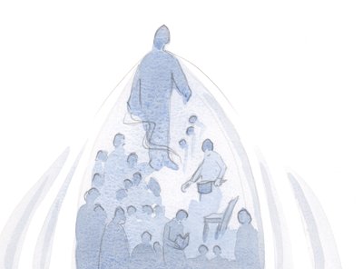 Wenn eine Seele alles in Hommage an den Vater anbietet, wird alles in diesem Leben von Gott zu sich gezogen. von Elizabeth Wang