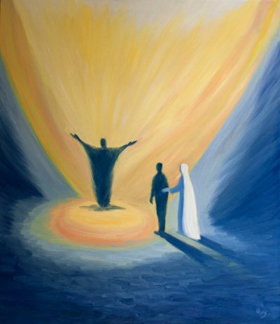 Wenn wir zu Maria beten, führt sie uns näher zu Christus, ihrem Sohn, damit wir uns seinem Gebet zum Vater anschließen können von Elizabeth Wang