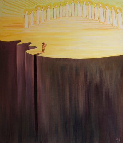 Wann immer wir wirklich bereuen, sind wir wie ein neues Kind, das aus einer Schlucht der Dunkelheit in Gottes Königreich auftaucht. von Elizabeth Wang