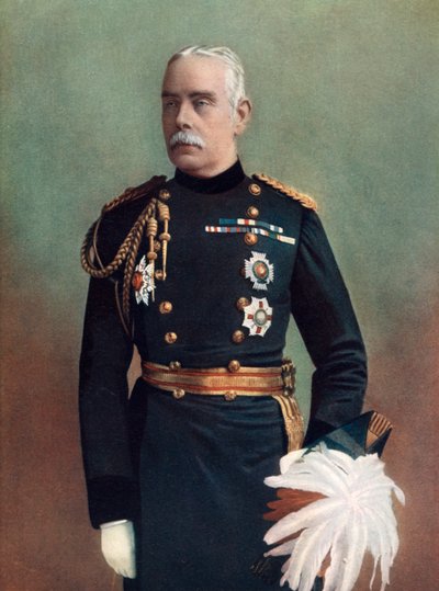 Generalmajor Sir John Carstairs McNeill, Stallmeister Ihrer Majestät der Königin, 1902 von Elliott and Fry