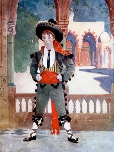 Edmund Payne in The Toreador von Ellis and Walery