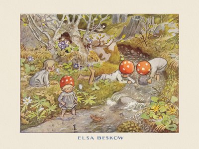Tomtebobarnen Bach von Elsa Beskow