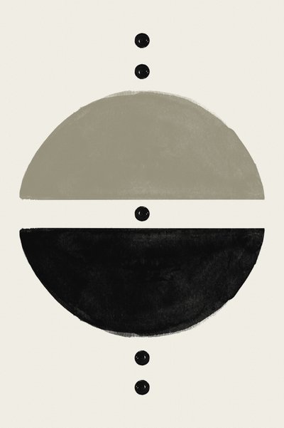 Abstrakte Geometrische Balance von Ema Paraschiv