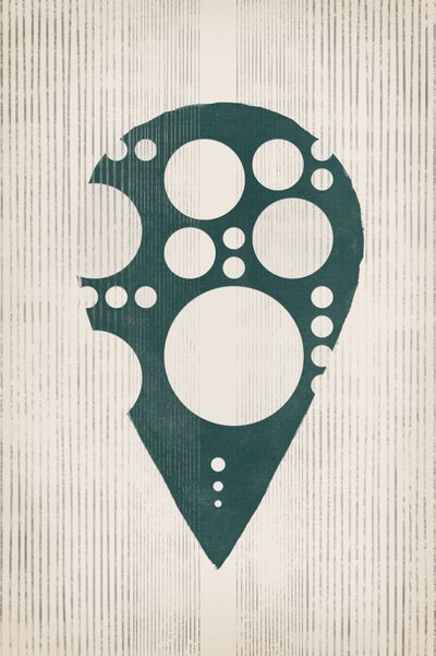 Geometrischer Standort-Pin von Ema Paraschiv