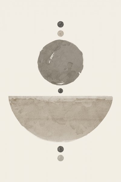 Gelassene geometrische Balance von Ema Paraschiv