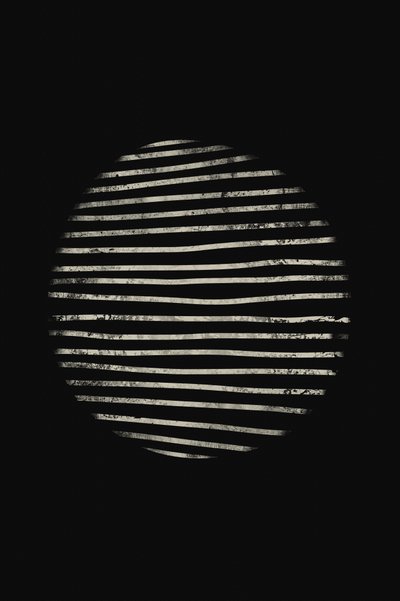 Gestreifter himmlischer Orb von Ema Paraschiv