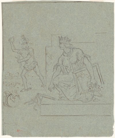 Politische Karikatur des Amerikanischen Bürgerkriegs von Emanuel Gottlieb Leutze