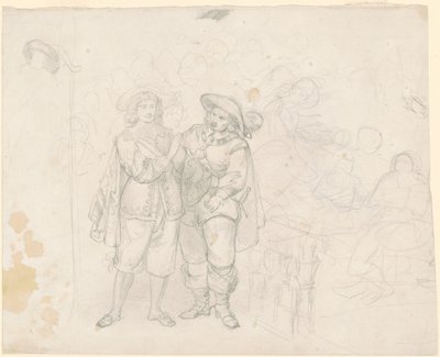 Zwei Kavaliere von Emanuel Gottlieb Leutze