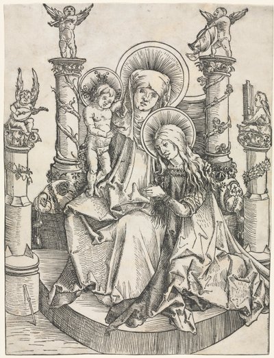St. Anna, die Jungfrau und das Christuskind von Emanuel de Witte