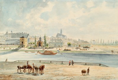 Die Schanzelmaut in Wien von Emil Hütter