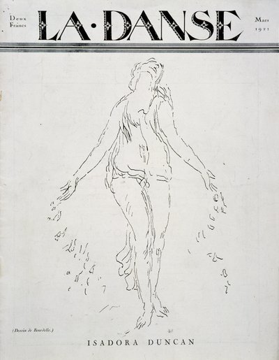 Isadora Duncan (amerikanische Tänzerin irischer Herkunft) von Emile Antoine Bourdelle