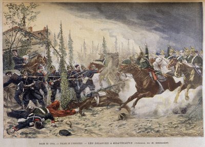 Drachen bei Gravelotte (1870) von Emile (after) Brisset