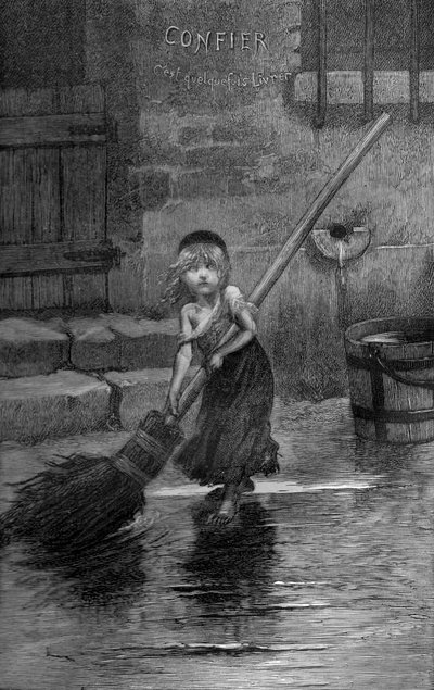 Cosette, Illustration aus 