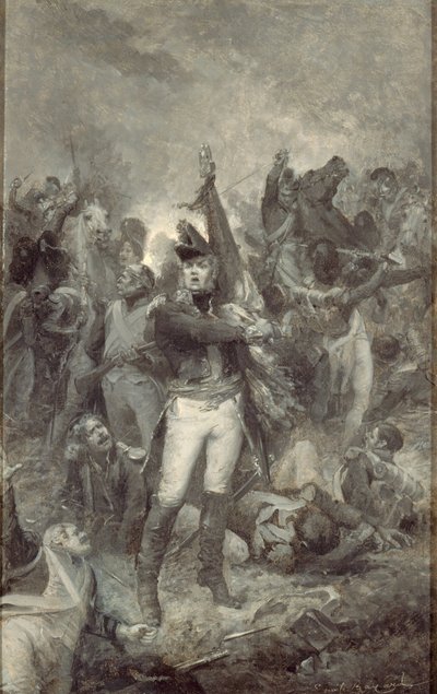Porträt von Pierre Cambronne von Emile Antoine Bayard
