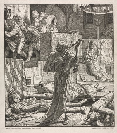 Totentanz: Der Tod der Würger von Emile Antoine Bourdelle