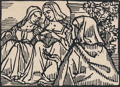 Illustration für Villons Ballade Des Femmes De Paris, 1919 von Emile Bernard