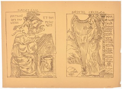 Der heilige Lukas von Emile Bernard