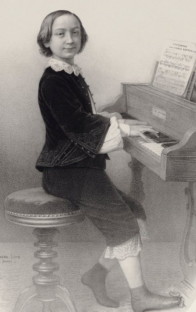 Porträt des Geigers und Komponisten Henri Ketten 1848-1883 von Emile Desmaisons