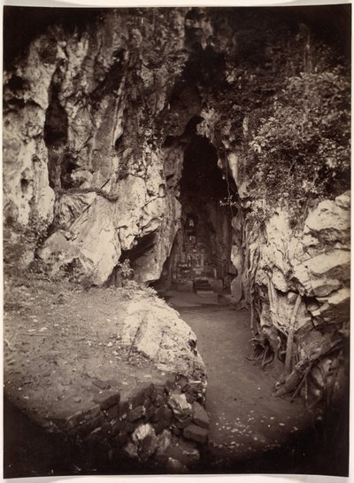 Hoa Nghiem Höhle, Grotte der August-Transformation, um 1875 von Emile Gsell