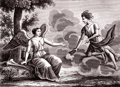 Der Zwist, Fabel von La Fontaine von Emile Joseph Alexandre Gouget